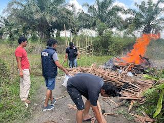 Lakukan GSN, Satres Narkoba Polres Binjai Ringkus 5 Pemakai Sabu di Binjai Timur